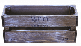 Ящик деревянный декоративный малый, категория F, 004/DYK6M/1599