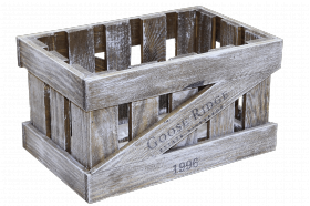 Ящик деревянный декоративный малый, категория B, 004/DYK2M/1385