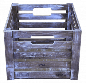 Ящик деревянный декоративный большой, категория G, 004/DYK7B/1601