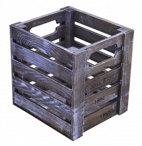Ящик деревянный декоративный малый, категория G, 004/DYK7M/1602