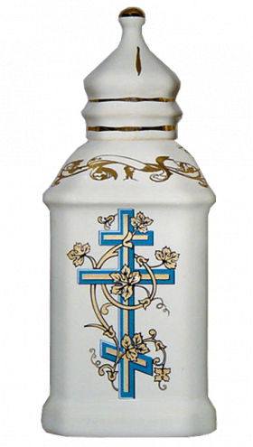 Фарфоровый сосуд для освященной воды "Богородица"