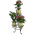 Подставка для цветов на 4 вазона "Пешка" 001/ТУР4/93