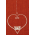 Подставка для цветов подвесная "Свадебное сердце" 001/ПС1/587