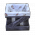 Ящик деревянный декоративный малый с чехлом, категория C, 004/DYK3M/1381